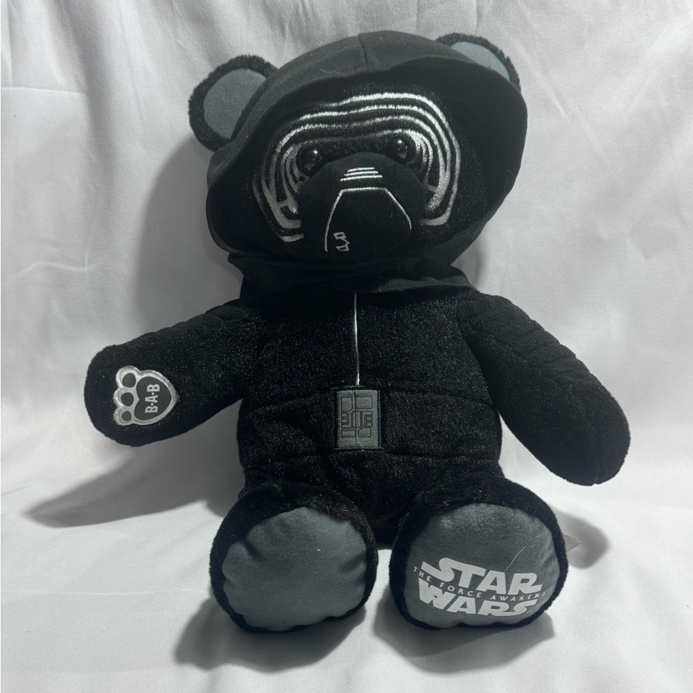 BUILD-A-BEAR KYLO REN‎ STUFFED 17” PLUSH BEAR DISNEY STAR WARS THE FORCE AWAKENS
